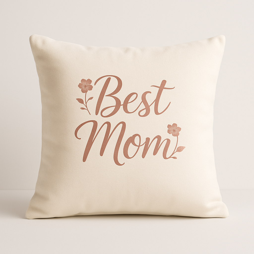 Personalized Best Mom Cushion