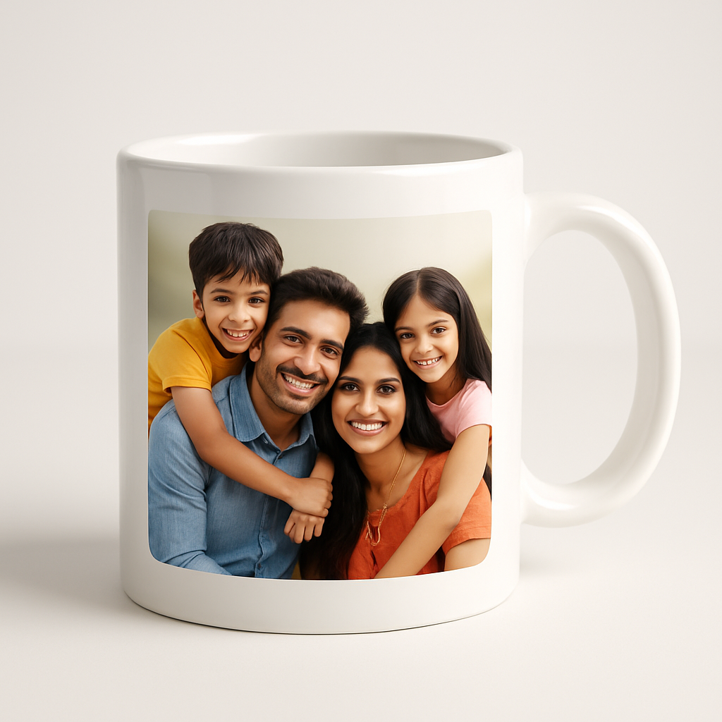 Personalized Best Mom White Mug