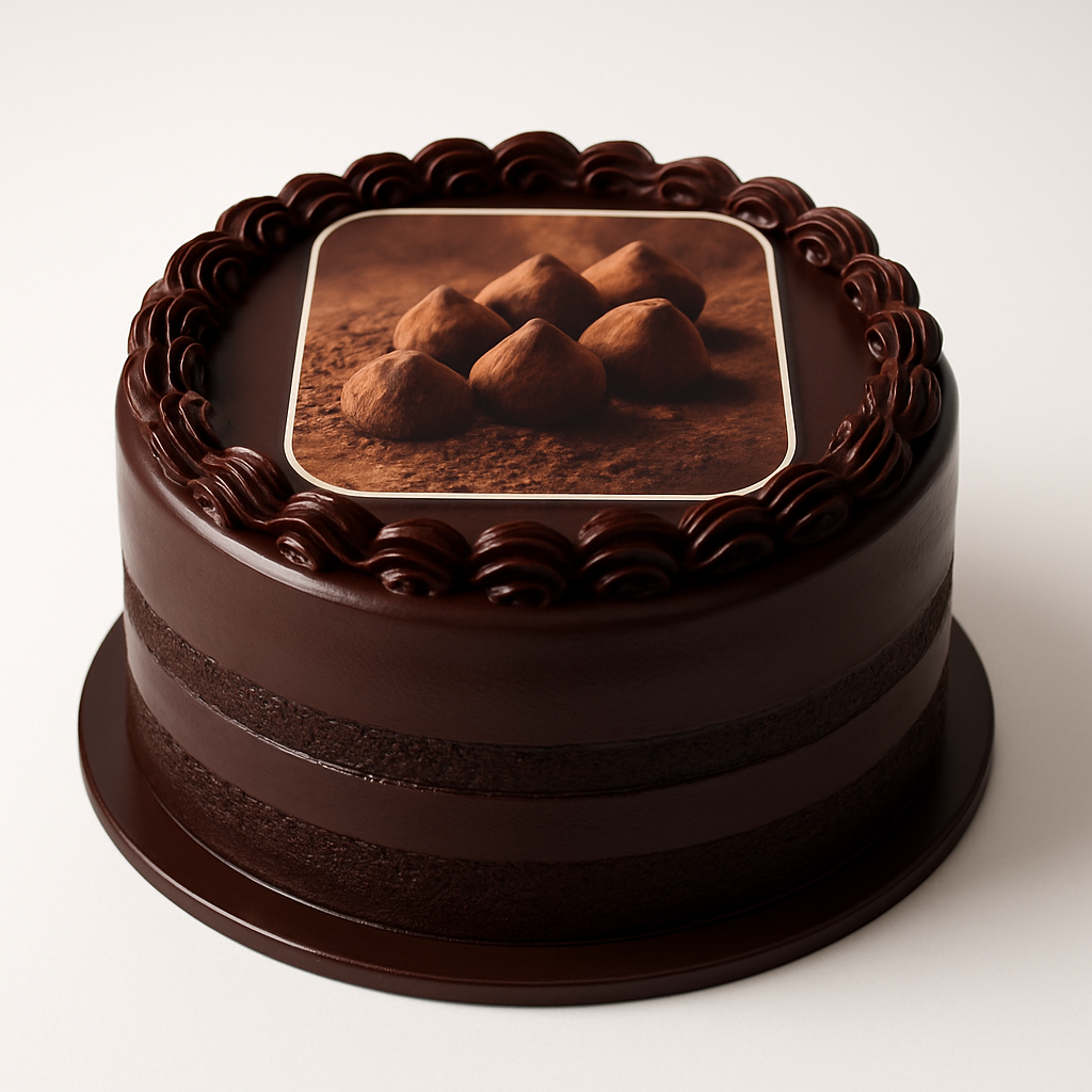 Photo Truffle Cake