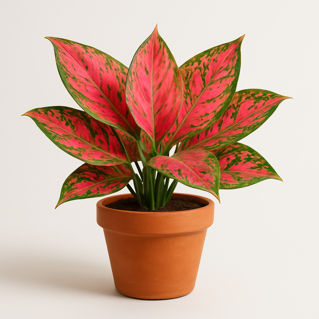 Pink Aglaonema Plant