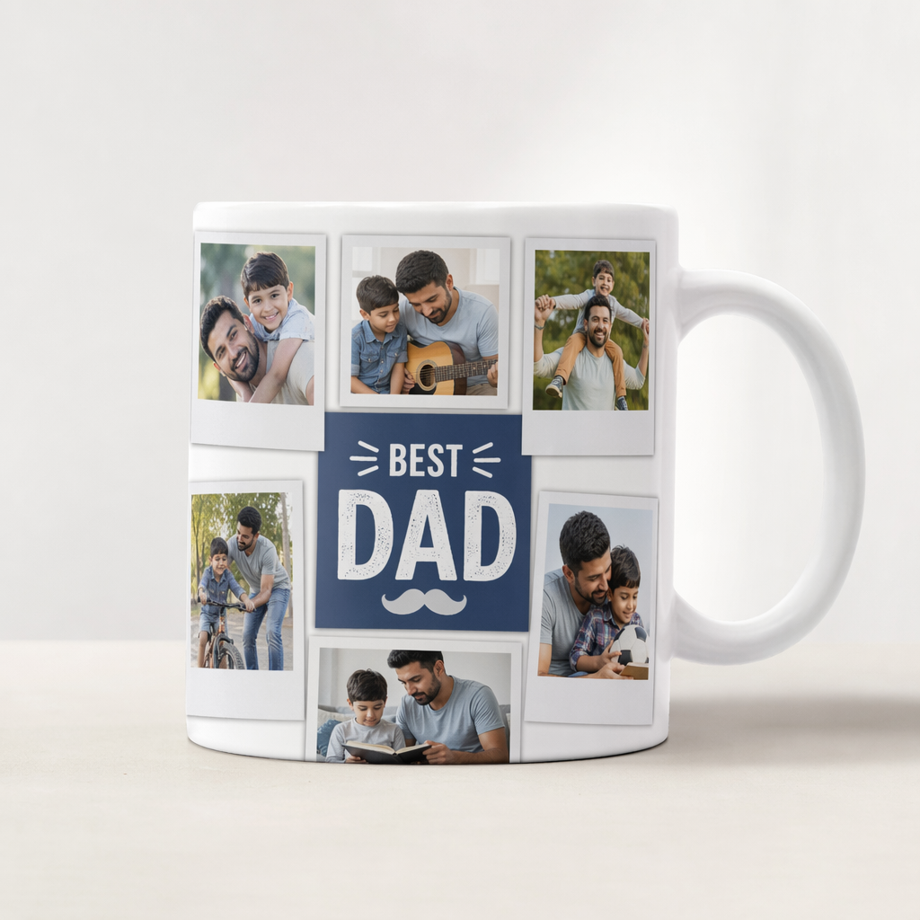 Best Dad Snapshot Mug