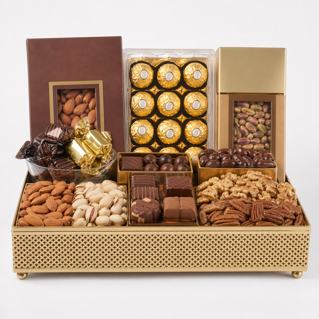 Chocolate & Dry Fruit Tray